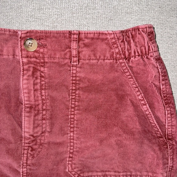 PINK COURDUROY SKIRT - Picture 2 of 8